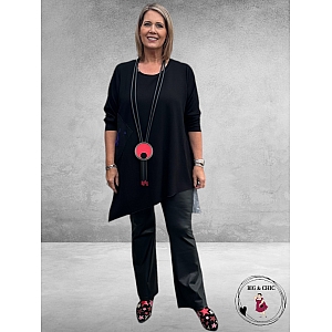 ONLY-M Legging Leerlook Pelle Flair